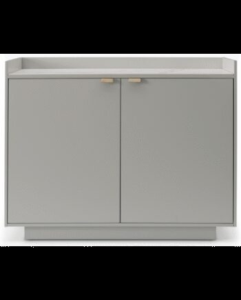 Savior Skænk Mdf Egetræsfinr B95 Mat Beige Hvid Marmor