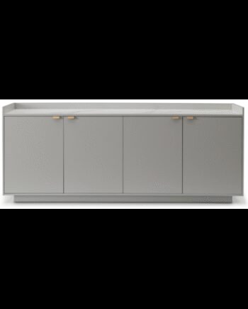 Savior Skænk Mdf Egetræsfinr B186 Mat Beige Hvid Marmor