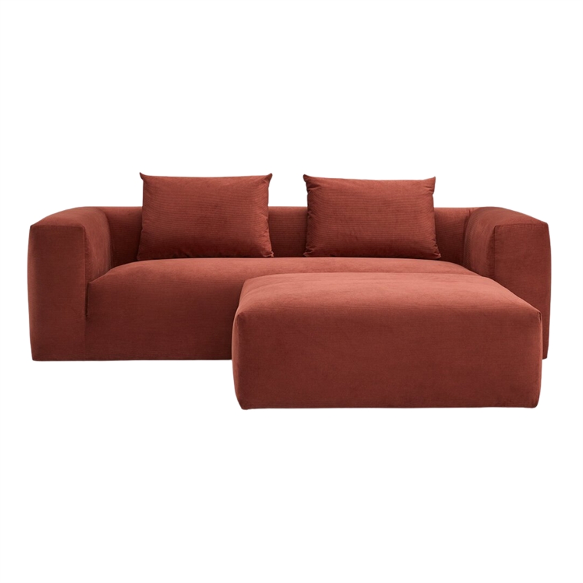 Sienna Sofa Personers Sofa Rust Stof