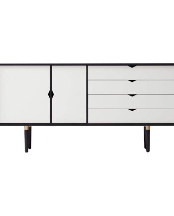 Skænk Hvide Fronter Skarp Pris 163x43x79