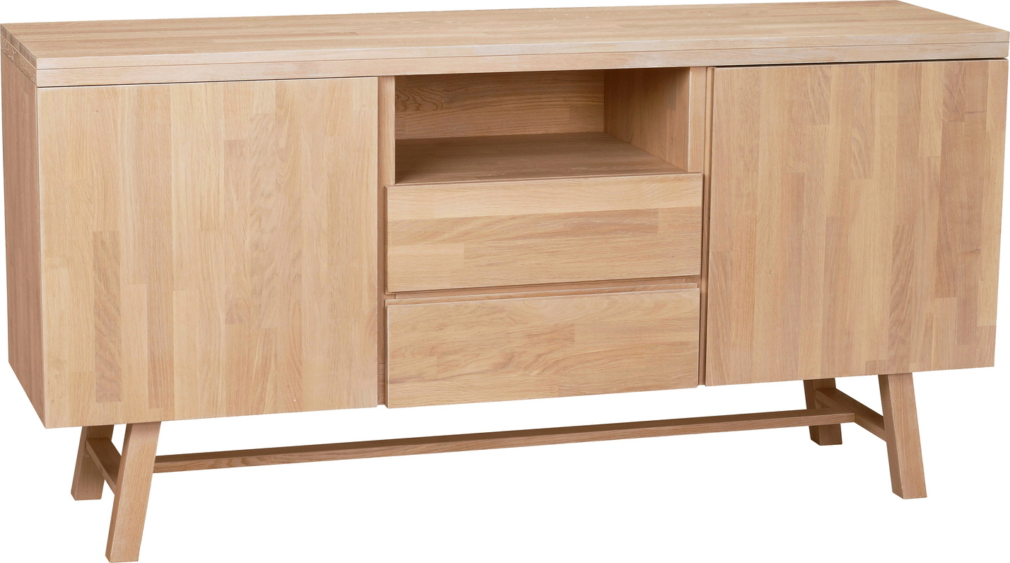 Skænk Rowico Brooklyn Massiv Fingersamlet 160x45x80 Skandinavisk Design