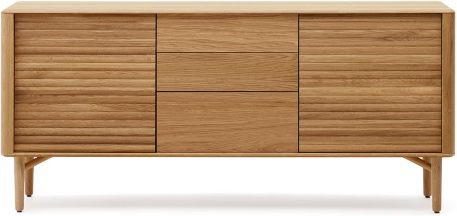 Skænk Sideboard Kave Home Lenon Egetræsfinr Natur 15545