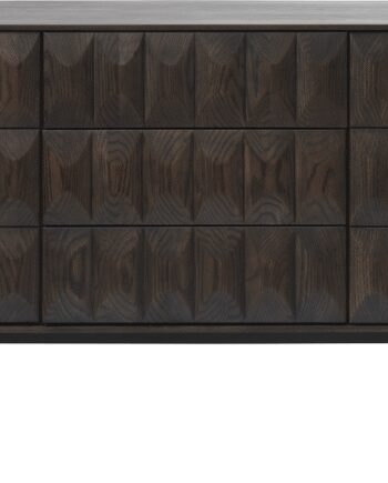 Skænk Sideboard Nordique Design Latina Massiv Egetræ Espressobrun 160x45x79