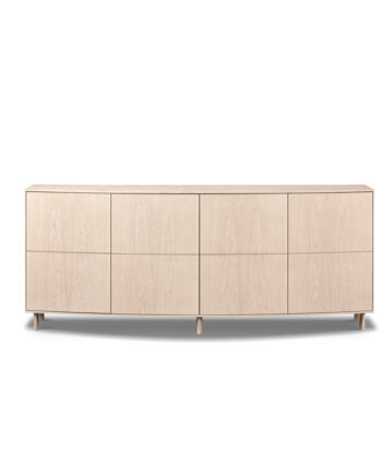 Sm414eh Skænk 197x46x80 Finer Hvidolie