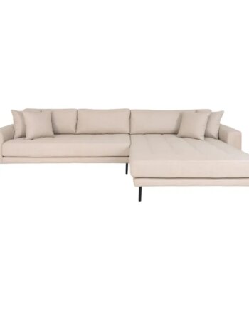 Sofa Højrevendt Beige Med Fire Puder Hn1025 1301490
