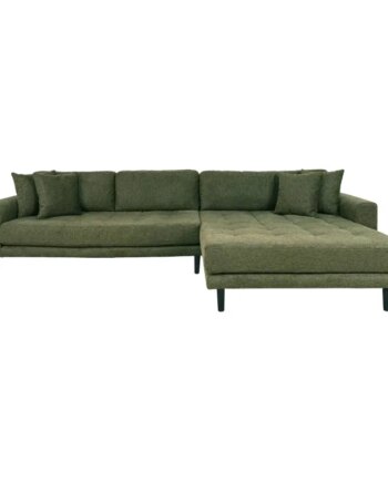 Sofa Højrevendt Olivengrøn Med Fire Puder Hn1020 1301480