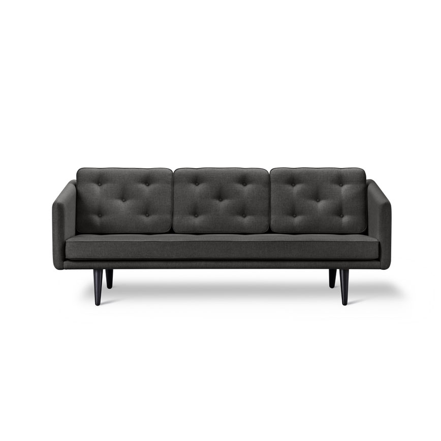 Sofa Sunniva 173 Pers Ben: Sortlakeret