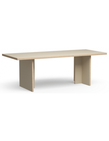 Spisebord Eurolight Træ Mdf 220 Creme