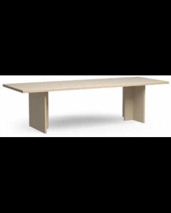 Spisebord Eurolight Træ Mdf 280 100 Creme