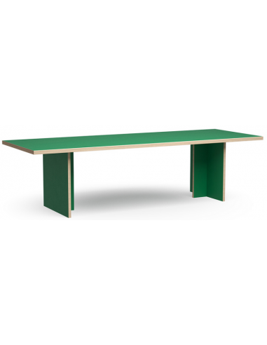 Spisebord Eurolight Træ Mdf 280 100 Grøn