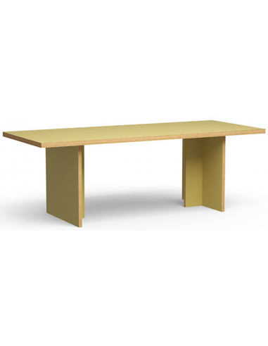 Spisebord Eurolight Træ Mdf 220 Oliven