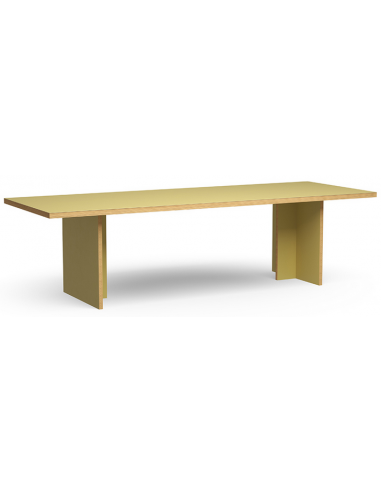 Spisebord Eurolight Træ Mdf 280 100 Oliven