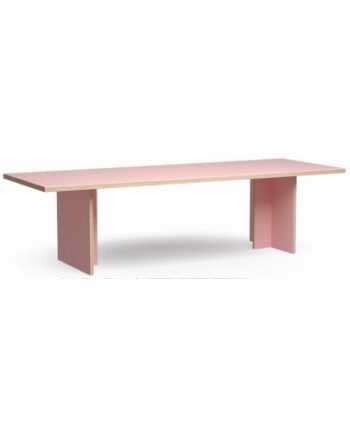 Spisebord Eurolight Træ Mdf 280 100 Pink
