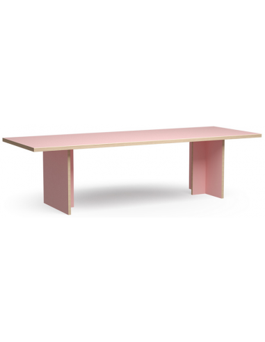Spisebord Eurolight Træ Mdf 280 100 Pink