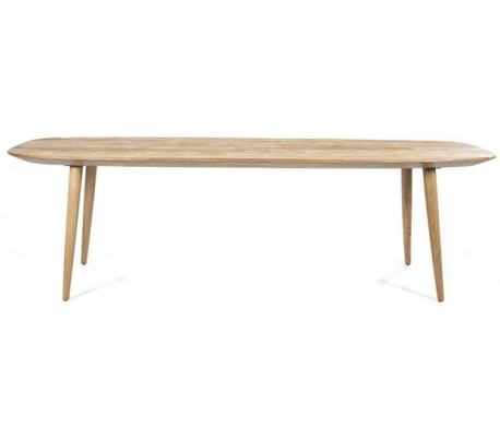 Spisebord Genanvendt Teaktræ 260 100 Teak