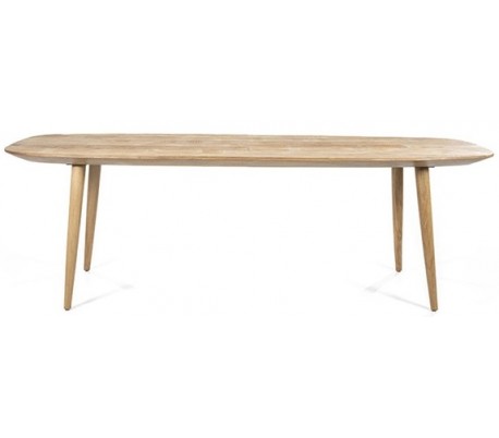 Spisebord Genanvendt Teaktræ 220 100 Teak