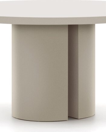 Spisebord Kave Home Nealy Rund ø150 H75 Hvid Mdf Krydsfiner Moderne Nordisk Plads Til
