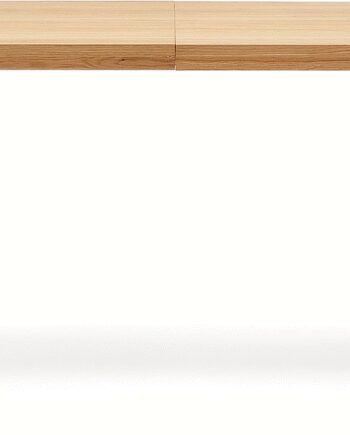 Spisebord Med Udtræk Kave Home Arlen Egetræ Mdf Lakeret 200x95 Udvides Til Personer