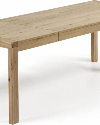 Spisebord Med Udtræk Kave Home Briva 200x100 Natur Egetræ