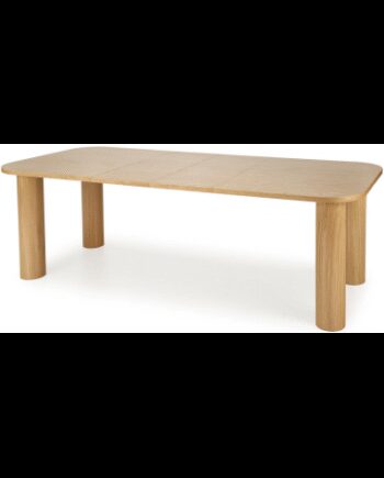 Spisebord Med Udtræk Mdf Egetræsfinr H77 B160 240 D100