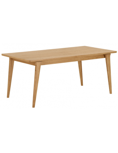 Spisebord Med Udtræk Mdf Egetræsfinr 180 230