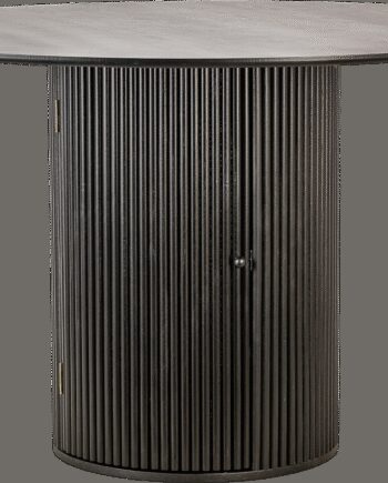 Spisebord Nordlys Furniture Havana6p Rund ø120 Sort Fyrretræ