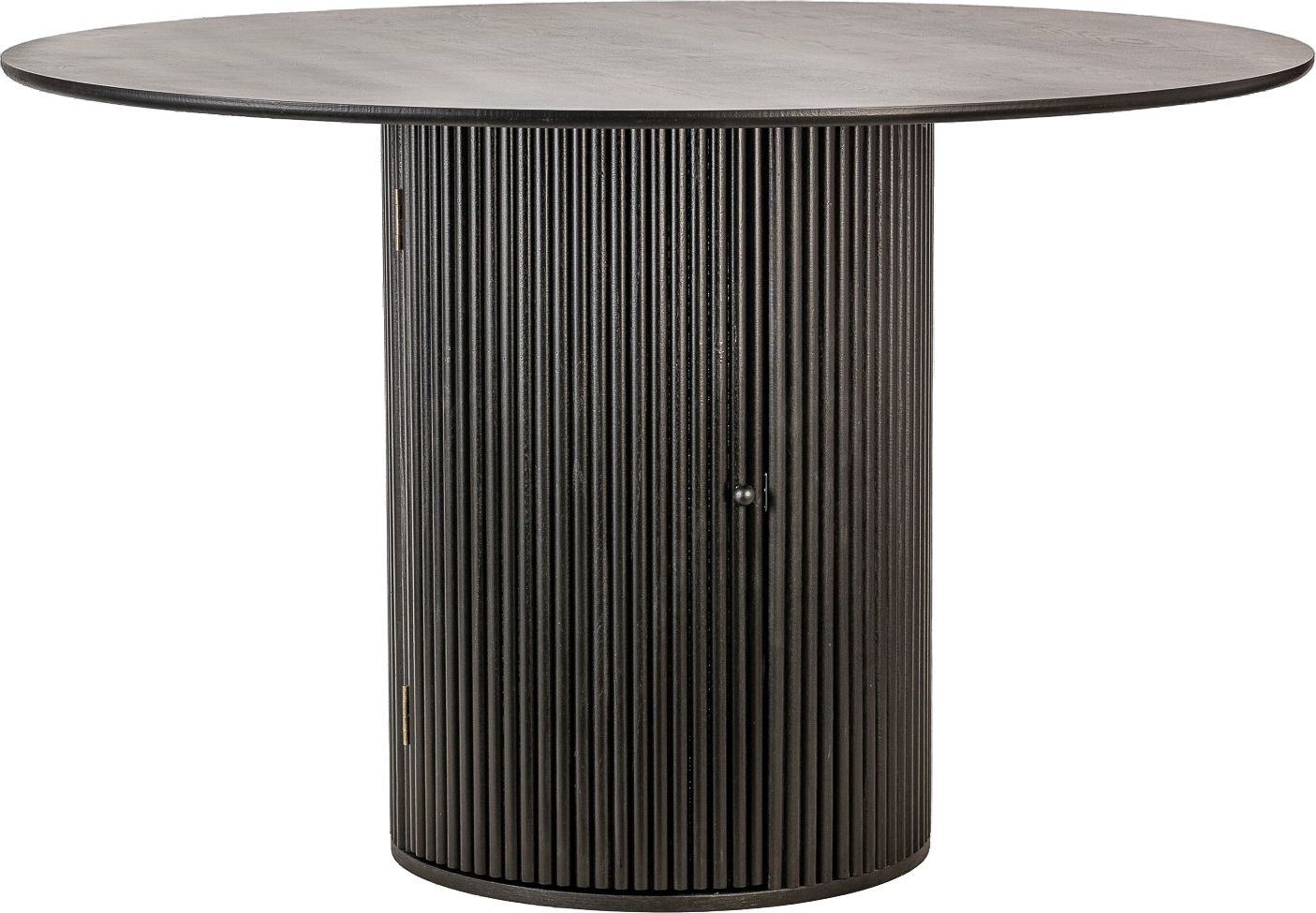 Spisebord Nordlys Furniture Havana6p Rund ø120 Sort Fyrretræ