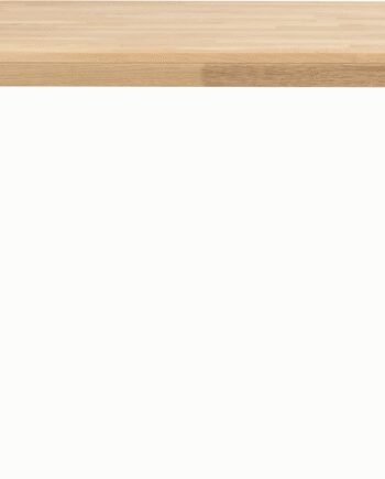 Spisebord Rowico Brooklyn Ben Fsc Certificeret Massivt Egetræ Metal Sort 17095