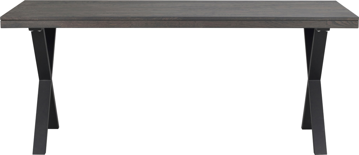 Spisebord Rowico Brooklyn Ben Massiv Mørkebrun 170x95