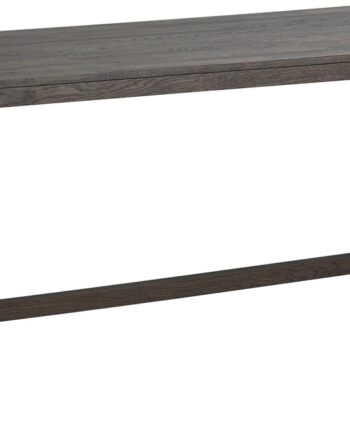 Spisebord Rowico Brooklyn 220 Mørkebrun Lakeret Massiv Egetræ Fsc