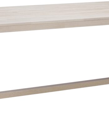 Spisebord Rowico Brooklyn 220x95 Olieret Hvidkalket Fingersamlet Egetræ Fsc Certificeret