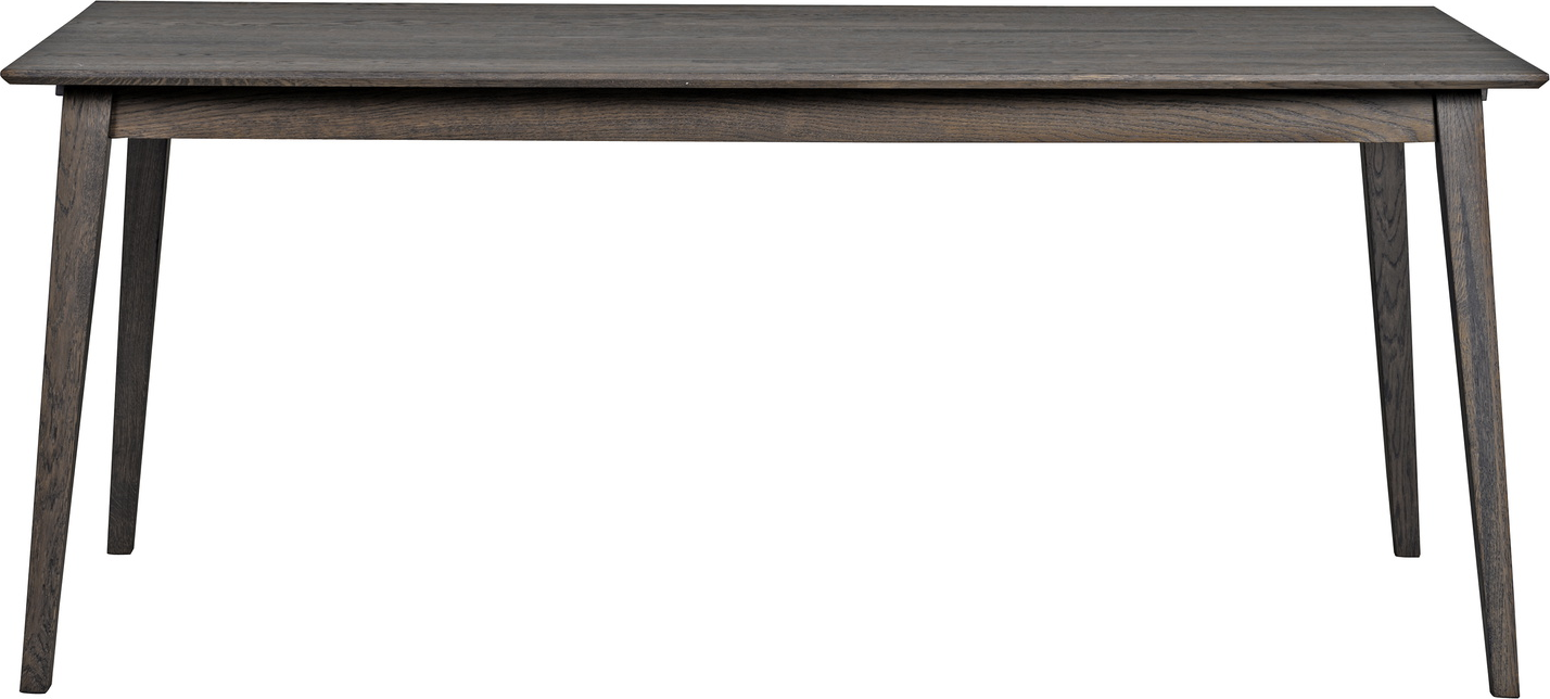 Spisebord Rowico Filippa Massivt Egetræ 180x90 Mørkebrun