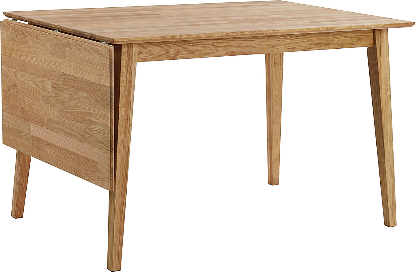 Spisebord Rowico Filippa Olieret Massivt Egetræ 120 Med Klapplade 165 Fsc Certificeret Nordisk Design