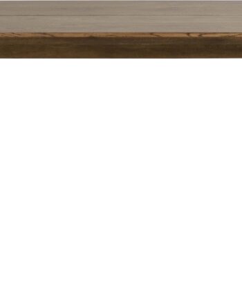 Spisebord Rowico Melville Lakeret Vildegefinr Med Pulverlakerede Metalben Lysebrun Sort 21095