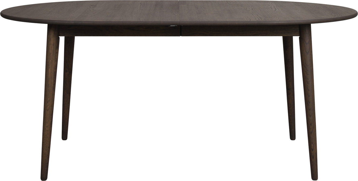 Spisebord Rowico Tyler Oval Udtræksbord 170 250 Olieret Massivt Egetræ Brun