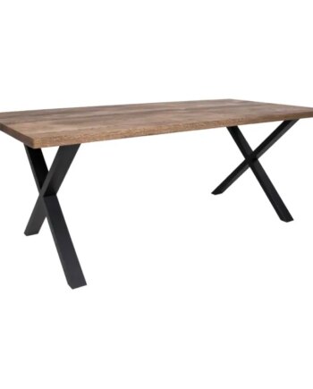 Spisebord Smoked Olieret Med Lige Kant Forberedt Til Tillægsplader 200x95xh75 2201292