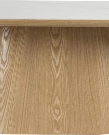 Spisebord Studio White Almira Ovalt Natur Egetræsfiner 180x90