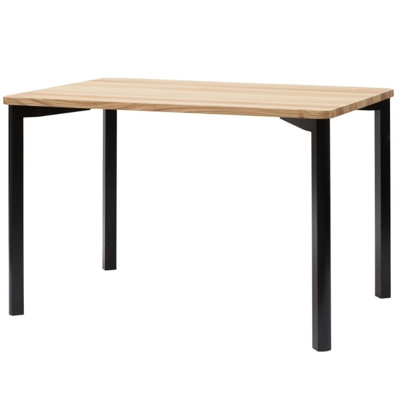 Spisebord Træ 120x80x75 Flere Varianter Sort