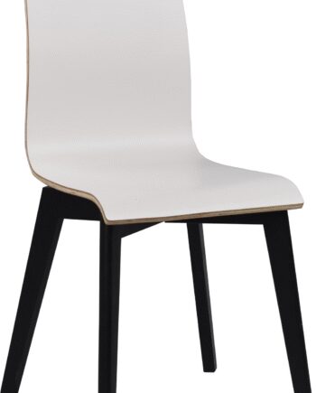 Spisebordsstol Rowico Gracy Spisestol Hvid Laminat Sortlakeret Egetræ H89b48d50