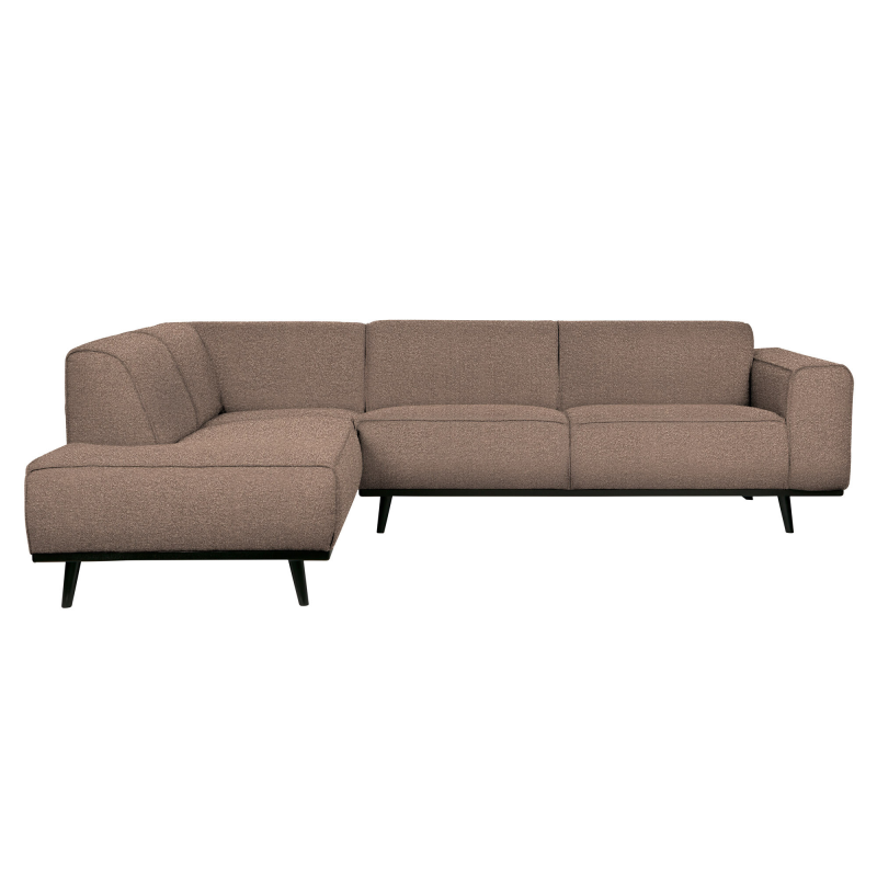 Statement Hjørnesofa Venstrevendt Boucle Nougat