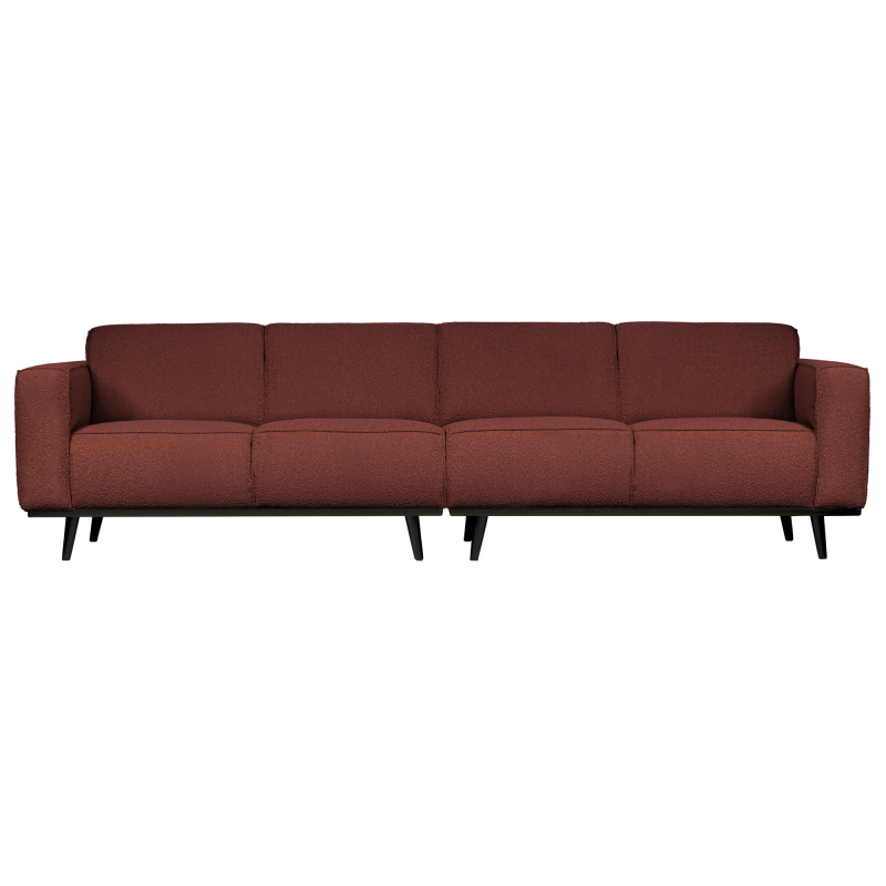 Statement Pers Sofa 280 Boucle Chestnut