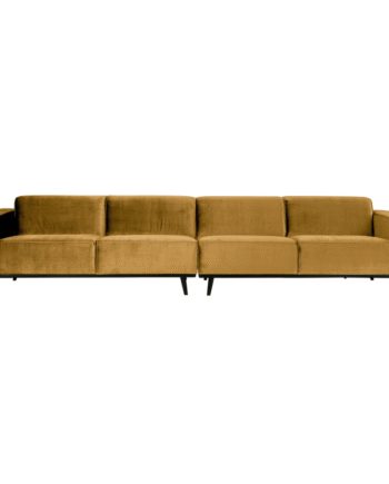 Statement Pers Sofa 372 Velour Honey Yellow