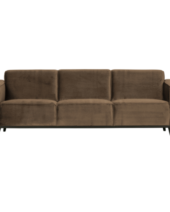 Statement Pers Sofa 230 Velour Taupe