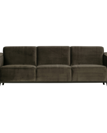 Statement Pers Sofa 230 Velour Warm Green