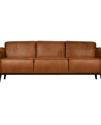 Statement Pers Sofa 230 økolæder Cognac