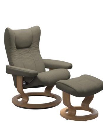Stressless Wing Lænestol Fodskammel Med Classic Stel