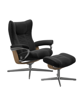 Stressless Wing Lænestol Fodskammel Med Cross Stel