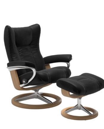 Stressless Wing Lænestol Fodskammel Med Signature