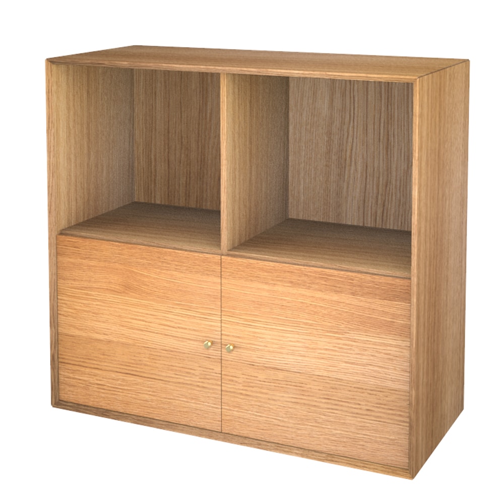 The Wood Box 7176 Reol Døre Nederst