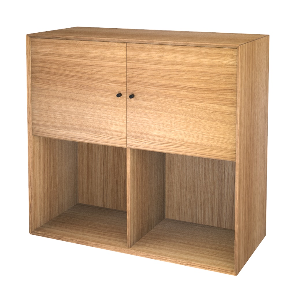 The Wood Box 7176 Reol Døre øverst